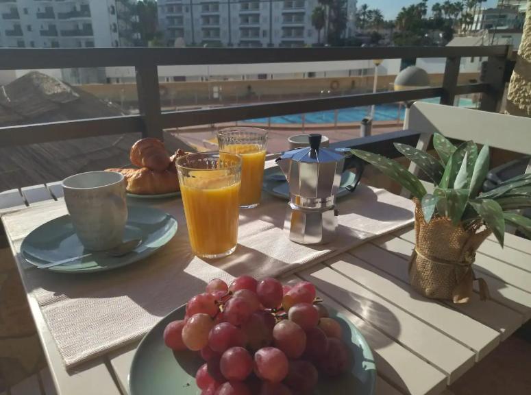 Pool view accommodation in Playa del Ingles Maspalomas  Exterior foto