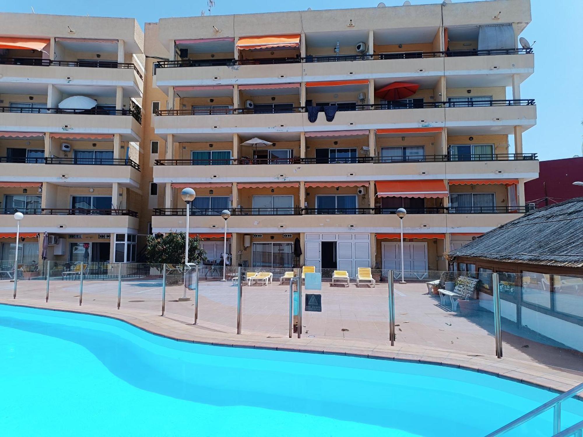 Pool view accommodation in Playa del Ingles Maspalomas  Exterior foto