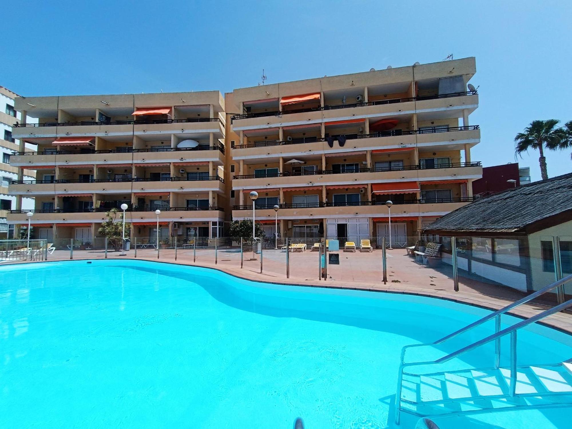 Pool view accommodation in Playa del Ingles Maspalomas  Exterior foto
